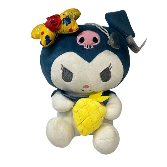 Sanrio Other - My Pet Shiba Sanrio Kuromi 10” plush toy dressed in a Shiba Inu dog costume